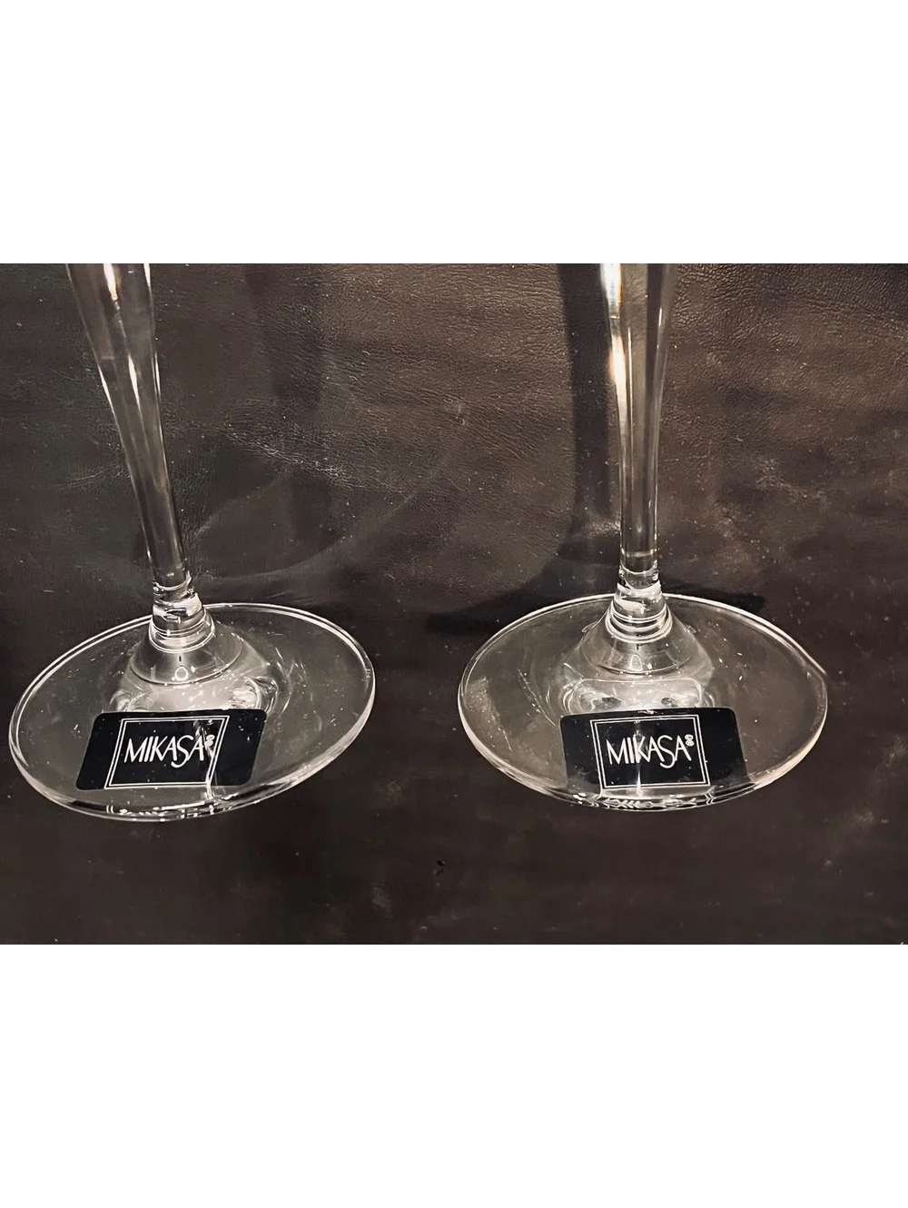 Mikasa Venezia Wine Glasses Set of 4 Austria Lead Crystal